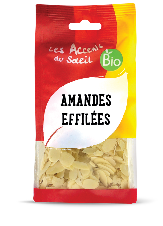 Amandes effilées Bio - Fournisseur Amandes Bio - Keramis