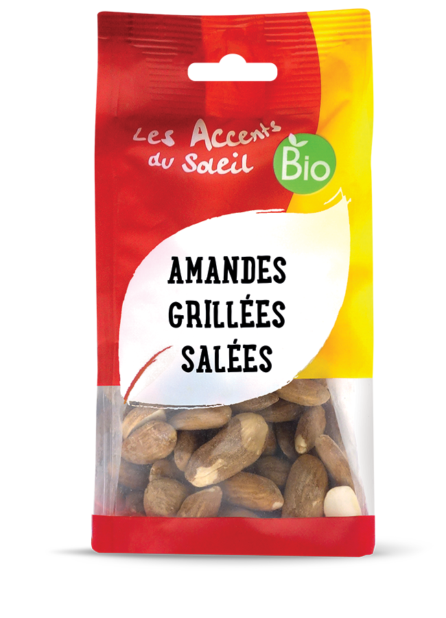 Amandes grillées salées