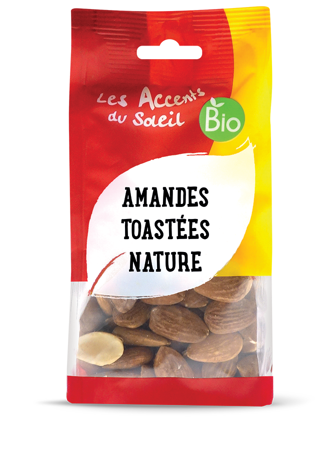 Amandes toastées nature