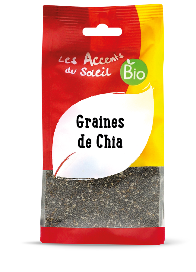 Graines de Chia bio - Les accents du soleil