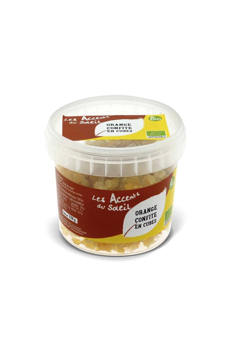 Ecorce d'orange confite - 150g