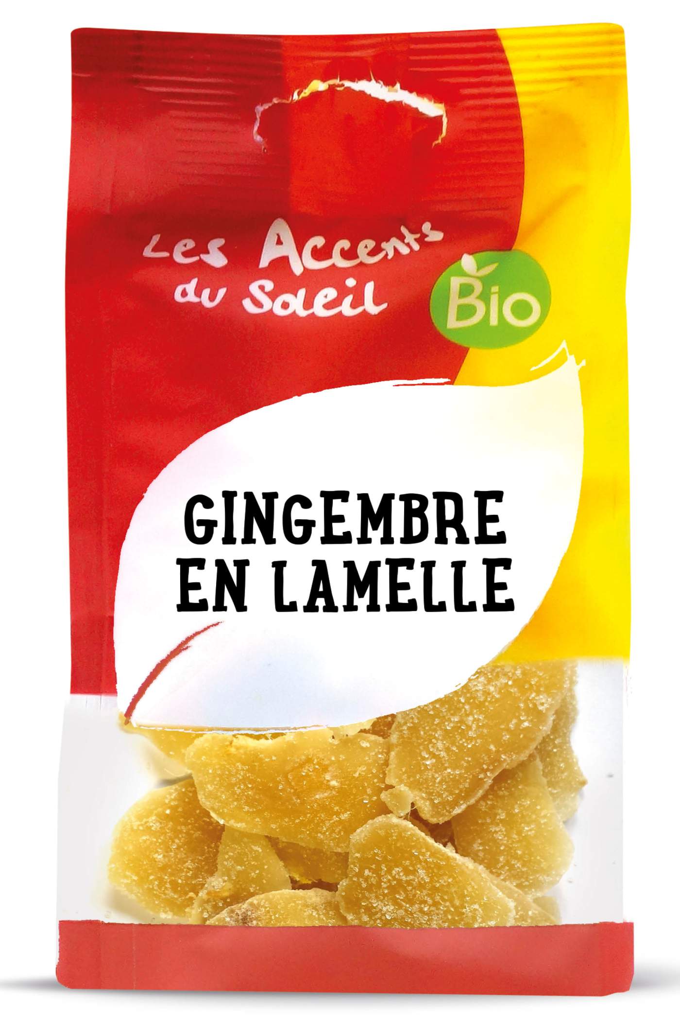 Gingembre confit en lamelles - Les accents du soleil