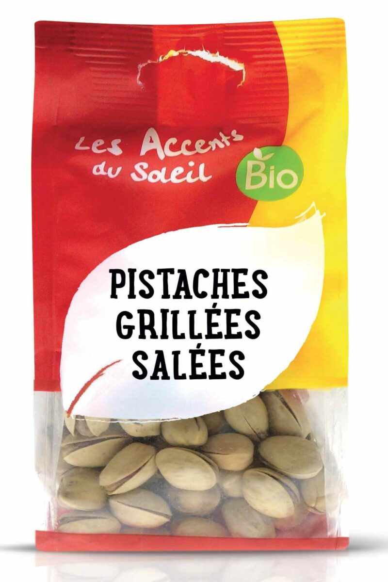 Pistaches grillées et salées