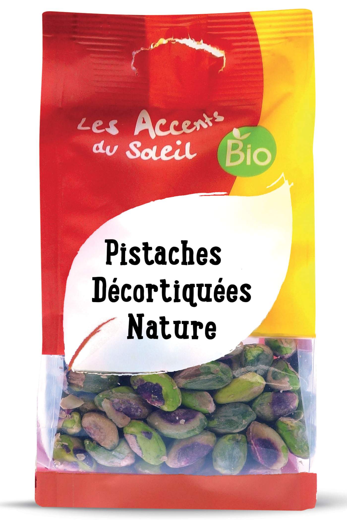 Pistaches décortiquées nature - Les accents du soleil